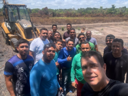 Curso de retroescavadeira promove capacitação profissional em Salvaterra