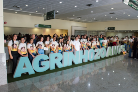 Cerimônia de premiação do Programa Agrinho reúne centenas de alunos e professores no Centro de Eventos do Ceará