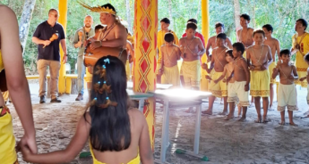 Aldeias indígenas de Avaí fazem Gincana Cultural no Dia de Campo