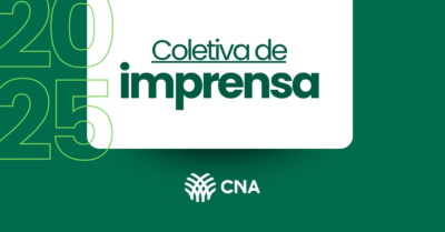 É amanhã: CNA faz coletiva virtual para apresentar balanço do agro em 2025 e perspectivas para 2026