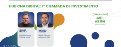 LIVE HUB CNA DIGITAL: 1ª CHAMADA DE INVESTIMENTO