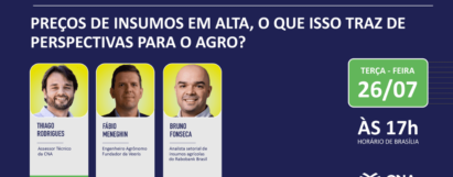 Preços de insumos em alta, o que isso traz de perspectivas para o agro?