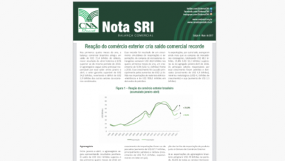 NOTA SRI: BALANÇA COMERCIAL / MAIO 2017