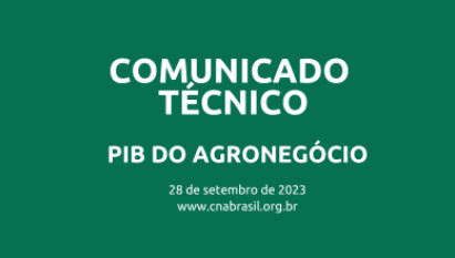 PIB DO AGRONEGÓCIO CRESCE NO SEGUNDO TRIMESTRE E ACUMULA ALTA DE 0,5% EM 2023