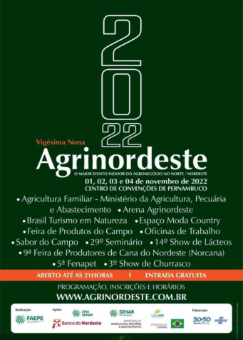 2 Versao CARTAZ 29 AGRINORDESTE 2022 PARA USAR ATE 30 11 22
