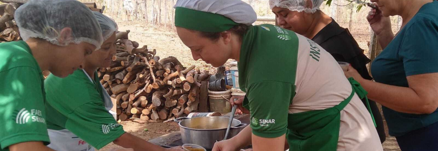 Curso de doces ensina fabricação e aproveitamento total de frutos