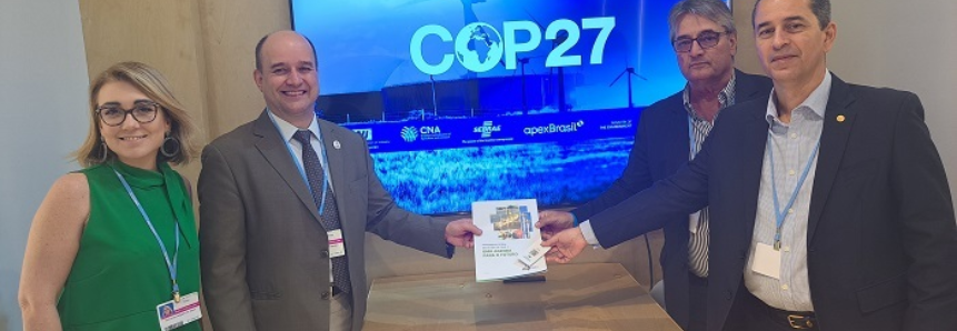 COP-27 - CNA e IBP discutem ações de sustentabilidade