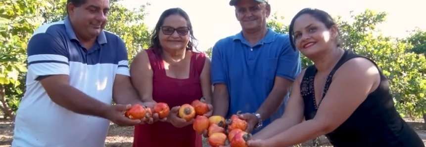 Família duplica produção de caju com orientação do Senar