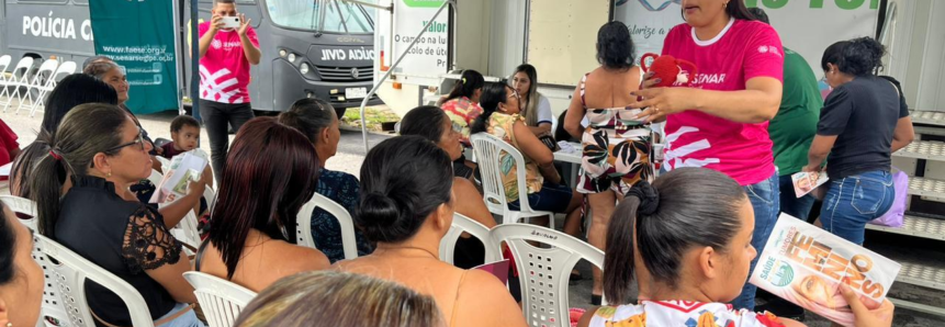 Senar Saúde leva exames preventivos e ações de cuidado à saúde em Propriá