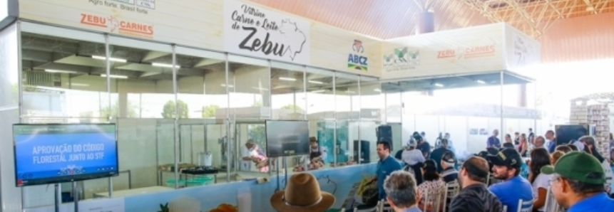 Vitrine da carne ensina técnicas de cortes ao público na Expozebu