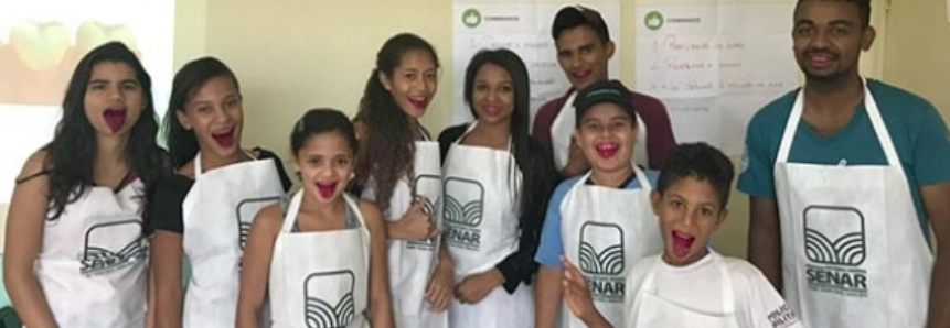 Curso em Boa Esperança ensina como manter a saúde bucal