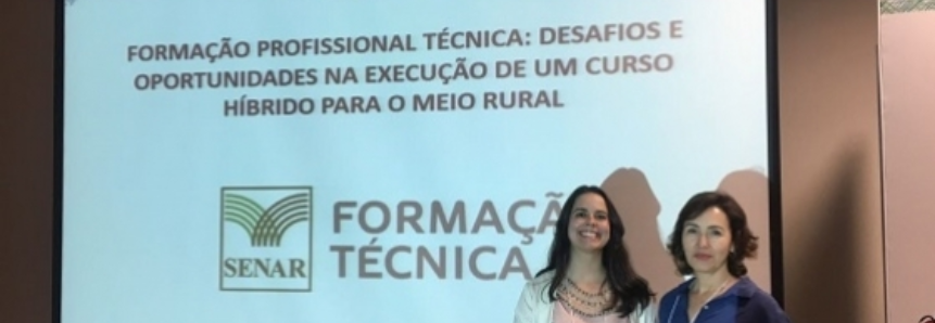 SENAR leva debate sobre ensino híbrido ao 23º Congresso Internacional de Educação a Distância