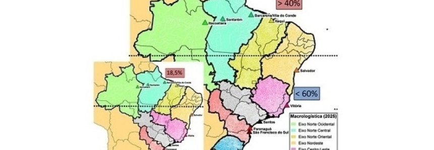 Estudo da Embrapa indica obras prioritárias para escoamento agrícola do país