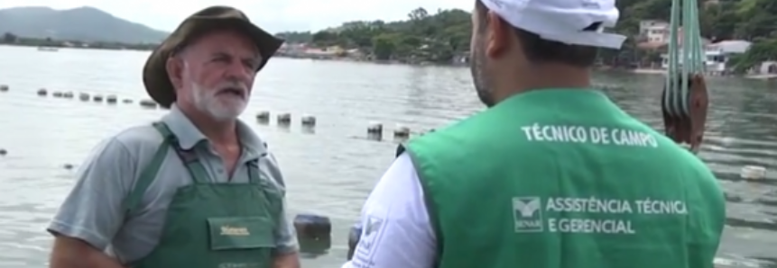 Maricultores de Santa Catarina aprimoram produção com ATeG do SENAR