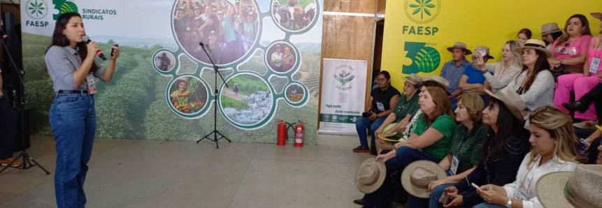 Comissão das Mulheres do Agro apresenta ações na Agrishow