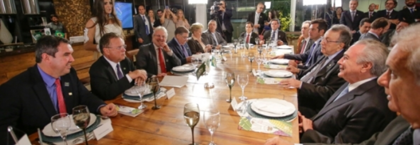 Jantar na CNA teve homenagem ao Presidente