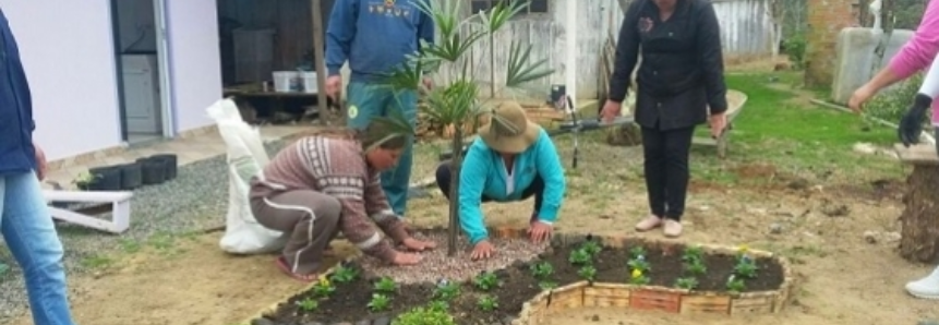 Produtores rurais de Monte Castelo participam de curso de jardineiro