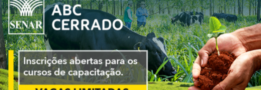 Abertas inscrições para as capacitações do Projeto ABC Cerrado