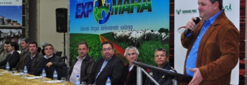 Potencial agropecuário de Maracaju é destaque na abertura da 48ª Expomara