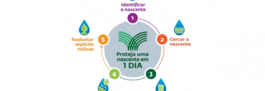 Municípios mineiros fazem curso para recuperar e proteger nascentes