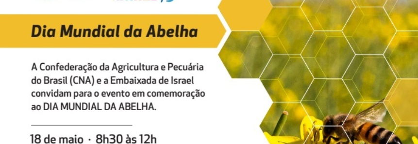 Evento comemora Dia Mundial da Abelha