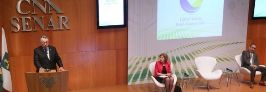 CNA considera que parceria entre Brasil e EUA é positiva e possibilita o conhecimento de novas tecnologias