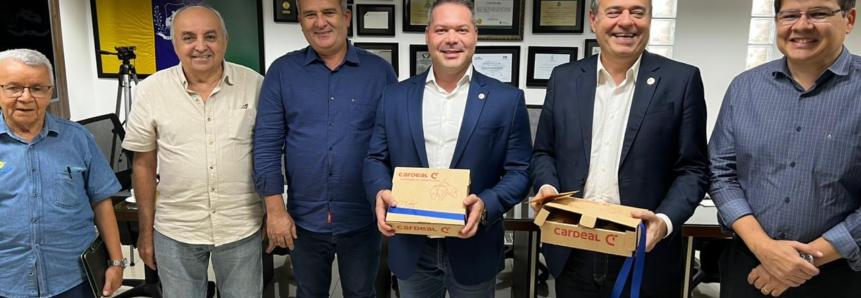 Presidente da Faec recebe novo superintendente da Sudene