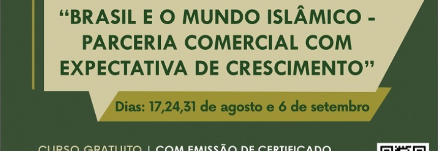 CNA e FAMBRAS abrem inscrições para curso ‘O Mundo Islâmico’