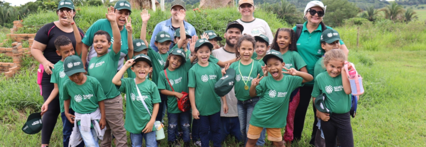 Alunos da rede pública de Jaciara aprendem sobre a importância do “Agro”