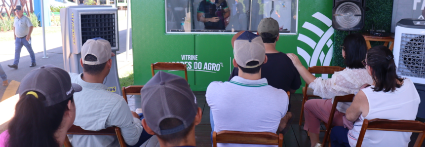 Vitrine da Carne do Senar-MT atrai visitantes no estande do Sistema Famato