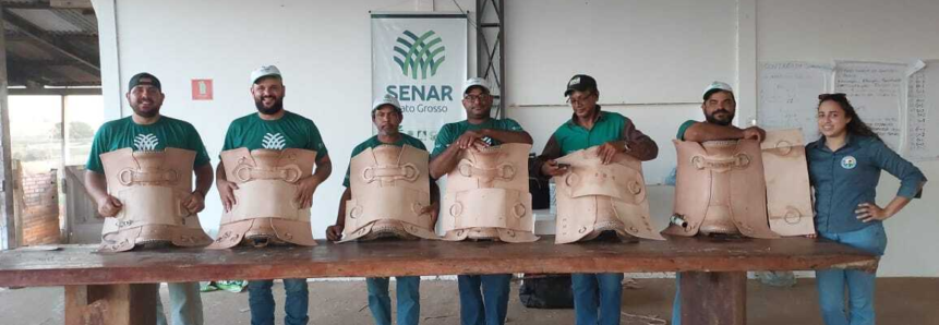 Senar-MT promove curso de confecção de arreio em Castanheira e abre perspectivas para novas oportunidades na região