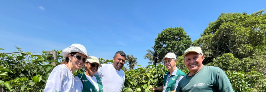 Produtores rurais de Itacoatiara assistidos pela ATeG recebem visita técnica da gestão do Senar Amazonas