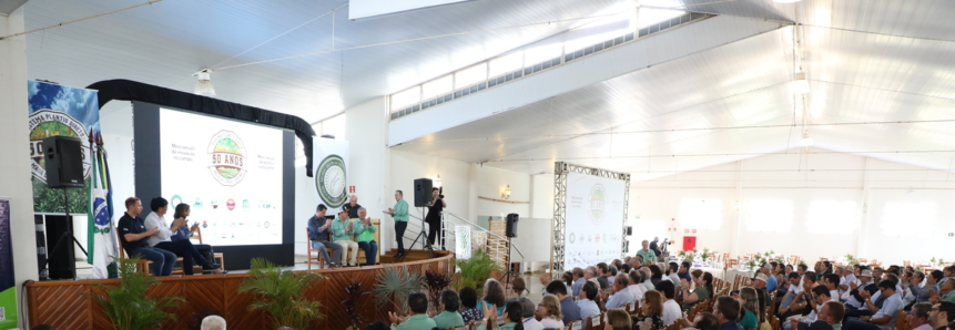 Evento em Mauá da Serra comemora os 50 anos do Plantio Direto no Paraná