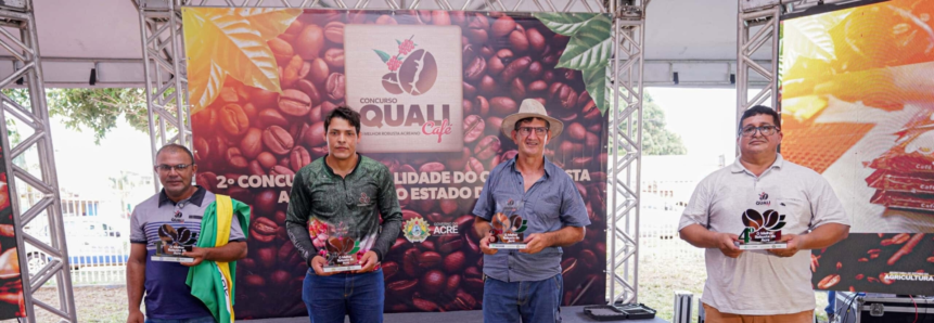 Produtores rurais atendidos pela ATeG do Senar /AC são campeões do 2º Concurso de Qualidade do Café do Acre