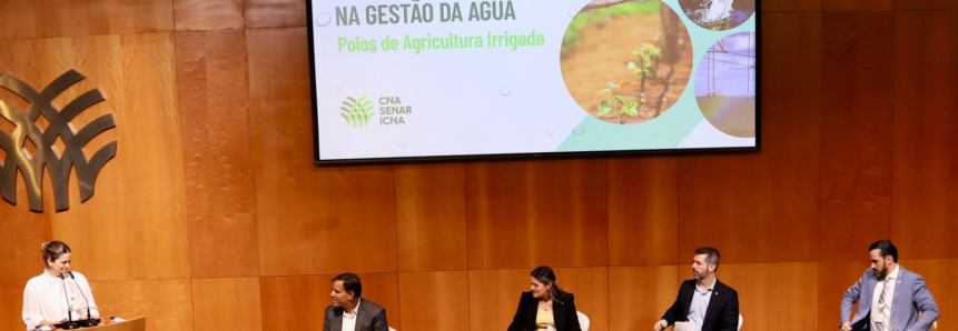 Em workshop, CNA debate desafios e oportunidades da irrigação