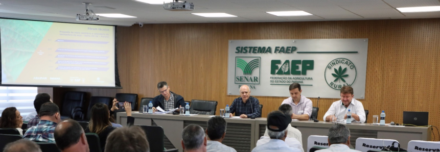 Fórum define proposta para calendário de semeadura da soja no Paraná