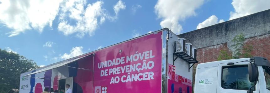 Sistema Faec/Senar recebe Unidade Móvel de Prevenção ao Câncer