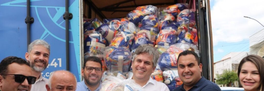 Sistema Faepi Senar Piauí doa 100 toneladas de alimentos para Picos e região