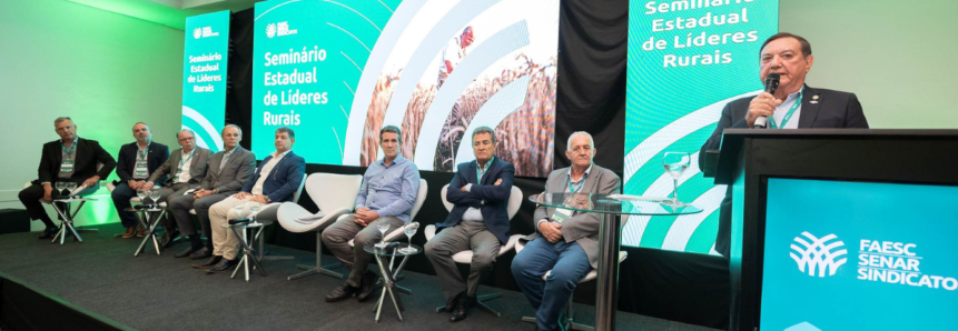 Senar Nacional apresenta as perspectivas do setor rural sob a ótica da capacitação e inovação em evento da Faesc