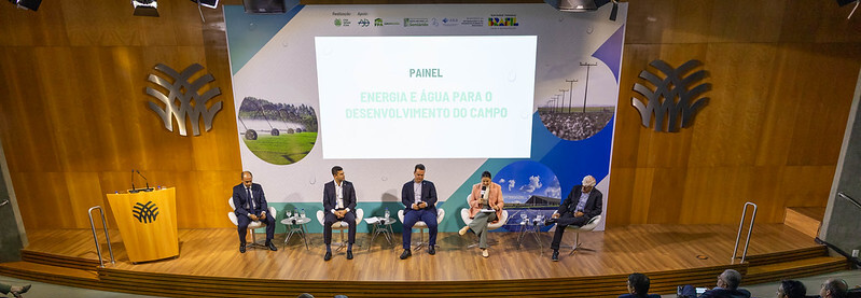 Painel debate energia e água para o desenvolvimento da irrigação