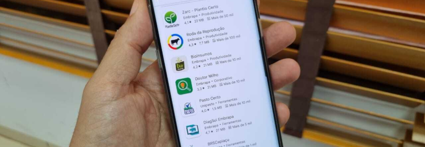 Famato Embrapa Show divulga 19 apps para o produtor rural