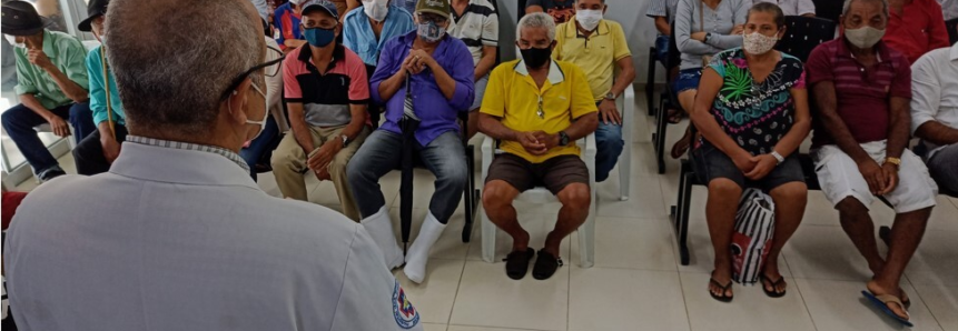 Mesmo sob fortes chuvas, população de Viçosa participa do Programa Saúde do Homem e da Mulher Rural