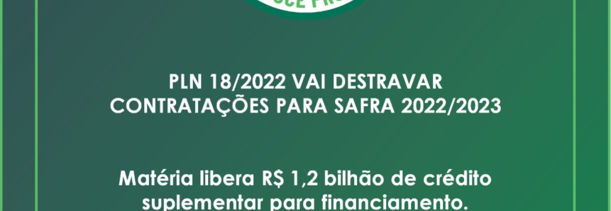 CNA diz que crédito suplementar de R$ 1,2 bilhão destrava contratações de crédito rural