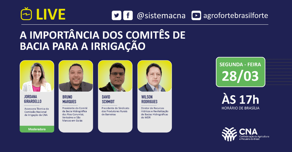 A importancia dos comites de bacia para a irrigacao