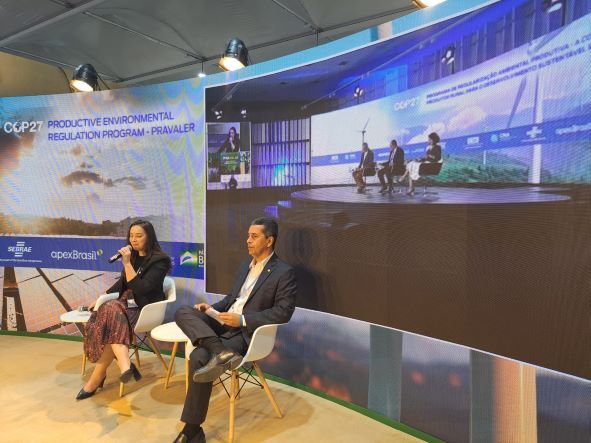 Painel sobre sobre a importância da regularização ambiental na COP-27