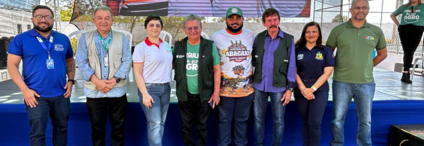 Produtor rural assistido pelo Senar, participa de ações durante o Festival de Abacaxi em São Domingos do Maranhão