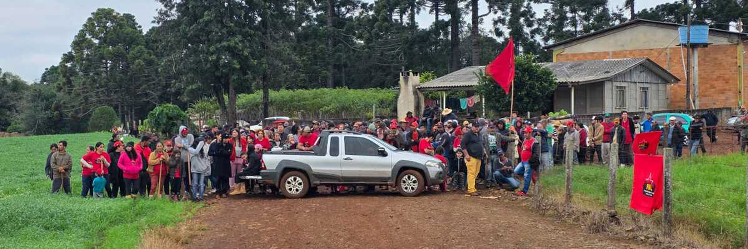 Sistema Faep cobra cumprimento de ordem judicial na propriedade invadida em Xambrê