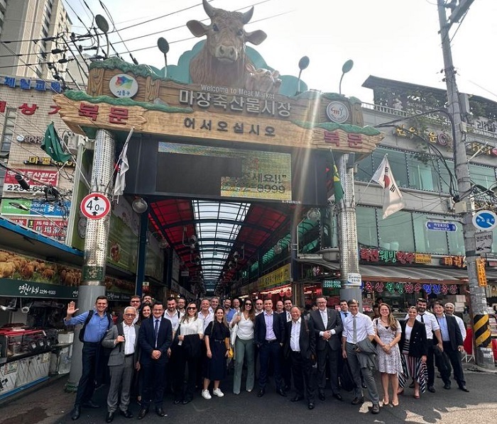 Mercado de carne seul