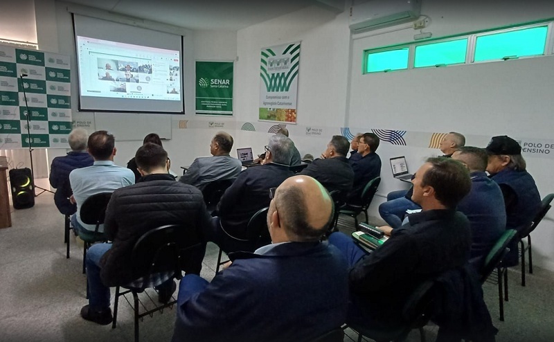 Painel em Araranguá