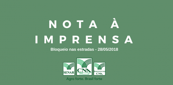 Nota a imprensa 28 05 2018